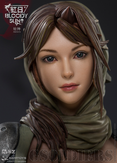 Коллекционная статуя 1/6 scale Statue Series Collab Artist Juzhen Illustration Bloody Sun – Dum 1:6 statue (CS031) - DAMTOYS x ARTPAGE