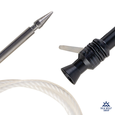 Кукан SCORPENA механич.верёвочный в оплётке