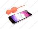 Вагинальные шарики с вибрацией We-Vibe Bloom с приложением We-Vonnect