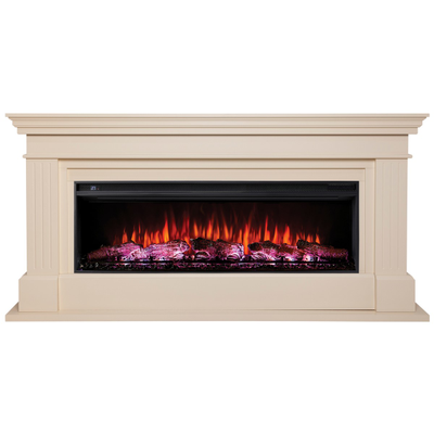 Линейный электрический камин Ontario WT с очагом Joker 52