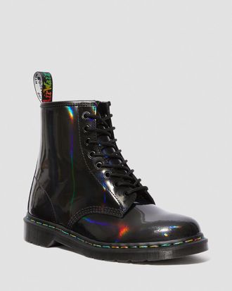 Ботинки Dr. Martens 1460 Rainbow Patent black