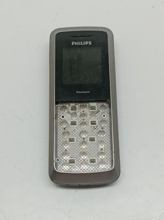 Неисправный телефон Philips Xenium X126 (нет АКБ, не включается, нет задней крышки, нет клавиатуры)