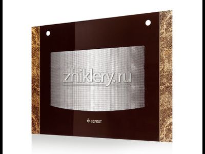 Стекло наружное "GEFEST" мод. 1300, 1500 К19, коричневый мрамор, 598*446мм (1500.18.0.002-02)
