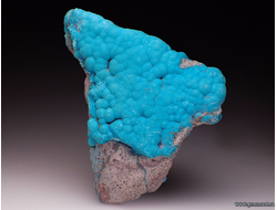 Хризаколла на породе. 70*65*47мм. Конго.