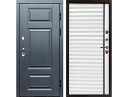 Дверь термо Премиум Grey-Porte White