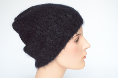 vizio collezione шапка черная мохеровая Италия фото