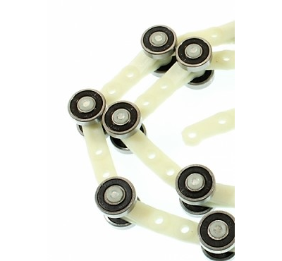 Цепь отклоняющая балюстрады Schindler (2 подшипника 16 пар) новый I-тип