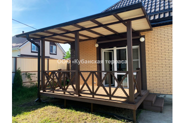 Терраса и ограждения ДПК