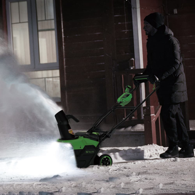 Снегоуборщик Greenworks GD40STX2, 40V