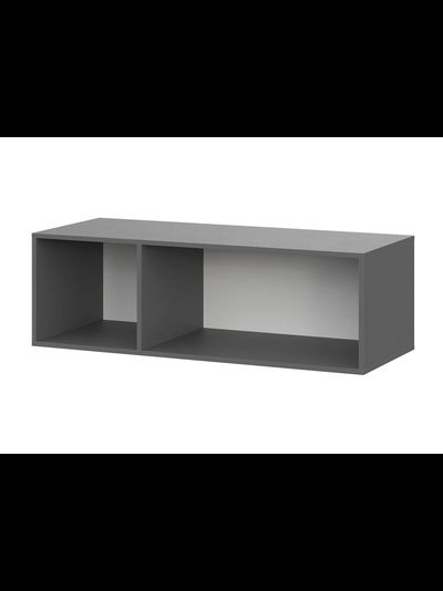 ШК 5 1200 шкаф трехстворчатый распашной с антресолью Графит