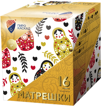 Матрешки (16/1")