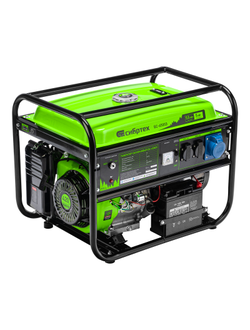 Генератор бензиновый БС-6500Э, 5.5 кВт, 230В, четырехтактный, 25 л, электростартер Сибртех