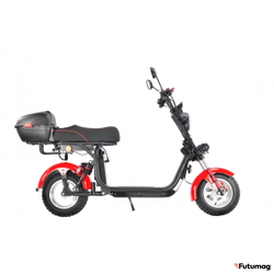 Электроскутер WHITE SIBERIA Pro 2500W красный