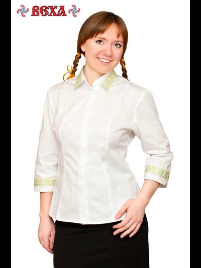 Блуза женская "Русский узор".