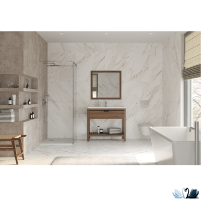 Керамогранит Creto Calacatta Gold Satin 80х160 см сатинированный