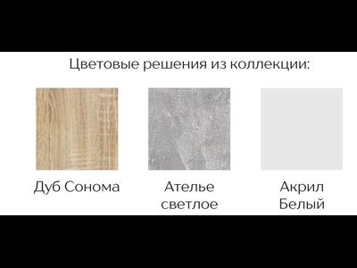 Комод Колибри Лофт (ТЭКС)