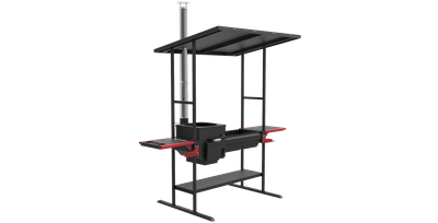 Печь-мангал Искандер-400 "Инклайн Эйр"