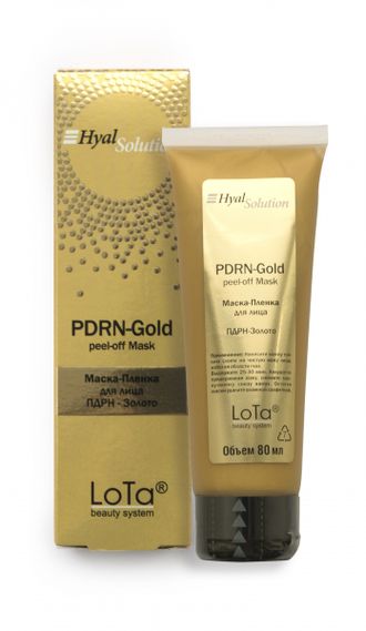 Маска-Пленка для лица ПДРН-Золото / PDRN-Gold peel-off Mask