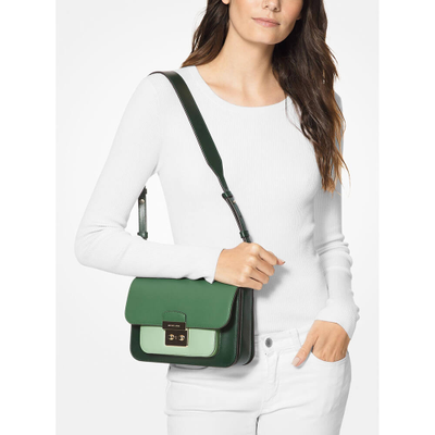 Сумка MICHAEL KORS SLOAN EDITOR цвет зеленый