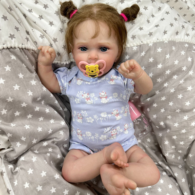 Кукла Реборн девочка Джулия (мягконабивная)