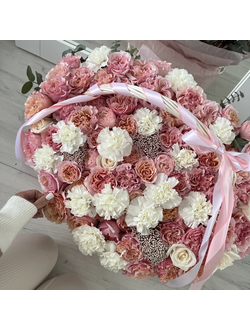 КОРЗИНА МИКС ЦВЕТОВ №8