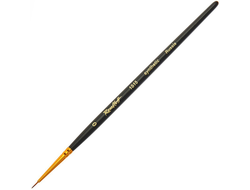 Roubloff: Кисть серии 1S15 №0 (синтетика круглая под колонок, короткая ручка)