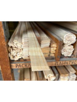 Раскладка деревянная ширина 40 мм хвойная (сосна) сращенная бессучковая