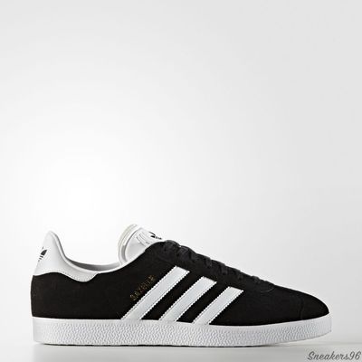 Adidas Gazelle Унисекс черные (36-45)