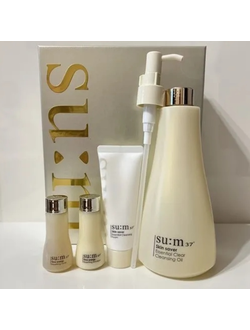 Su:m37 Skin Saver Clear Cleansing Oil набор для очищения лица 4 предмета