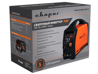 Аргонодуговой аппарат Сварог PRO TIG 200 P DSP AC/DC (E201)