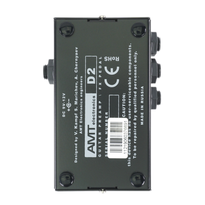 AMT D2 - двухканальный гитарный предусилитель (Diezel) [без БП]