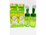 Пенка для умывания с щеточкой Karite Make Up Remover Cucumber 150мл