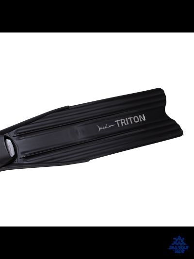 Ласты длинные 43/44 Marlin TRITON сред.жестк. black L