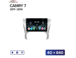 Штатная магнитола FarCar для Toyota Camry 7 XV 50 55 (2011-2014) на Android (4GB/64GB/WiFi/GPS/BT/IPS)