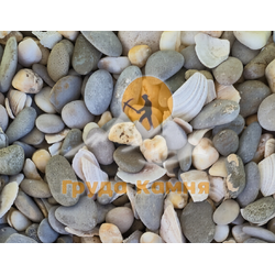 Крымская морская галька, фракция 5-10 мм