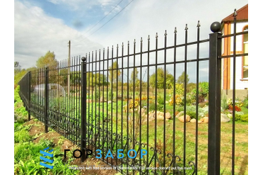 Кованое ограждение с монтажом под ключ для дачи