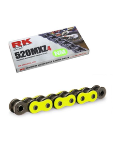 Цепь RK 520MXZ4-114 для мотоциклов до 500 (без сальников)