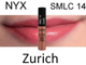 Стойкая жидкая матовая помада NYX Soft Matte Lip Cream 14 Zurich (Цюрих)