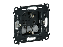 Legrand 753021, Розетка 2К+З, безвинтовой зажим, Valena Life / Allure