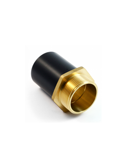 Переходной вкладыш Латунный/ПЭ 75х2" 1/2 НР EUROSTANDARD