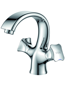 Смеситель для раковины DK Hessen.Grimm DA1382101 хром