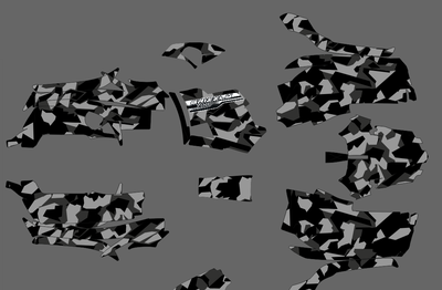 Наклейки Графика Екатеринбург YAMAHA GRIZZLY обклеить