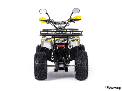 Квадроцикл Motax ATV Grizlik Super Lux 125 сс (AB) Желтый-камуфляж