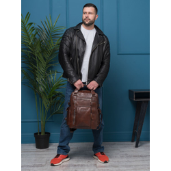 Кожаный рюкзак Corruda Premium brown (арт. 3092-53)