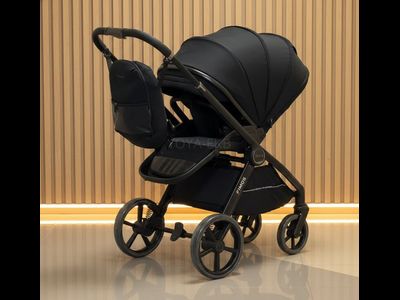 Детская коляска 3 в 1 Luxmom 999 Черный