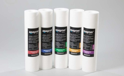 Фильтрующий картридж из полипропиленового волокна 10" 1 5 10 20 мкр