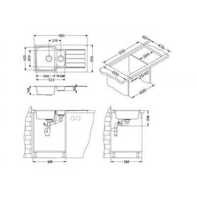 Мойка Alveus Line 10