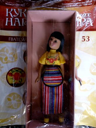 Журнал с вложением &quot;Куклы в костюмах народов мира&quot; № 53. Гватемала