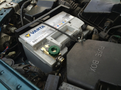 Клемма АКБ с размыкателем массы (минусовая)