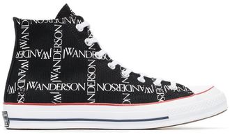 Кеды Converse x JW Anderson Chuck 70 черные высокие